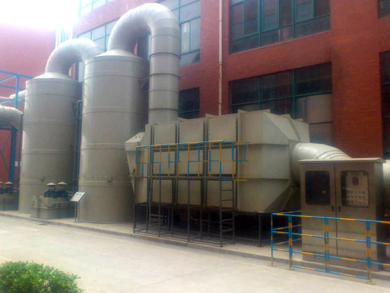 玻璃鋼廢氣凈化塔的應用與優勢分析